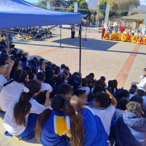 Nuestros/as estudiantes participan en actividades de la Biblioteca Pública de Ovalle